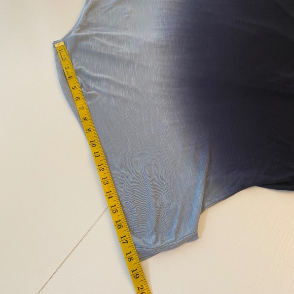 Young Fabulous & Broke Oversized Ombré Gradient Draped Blouse Top Size XS - Picture 10 of 10